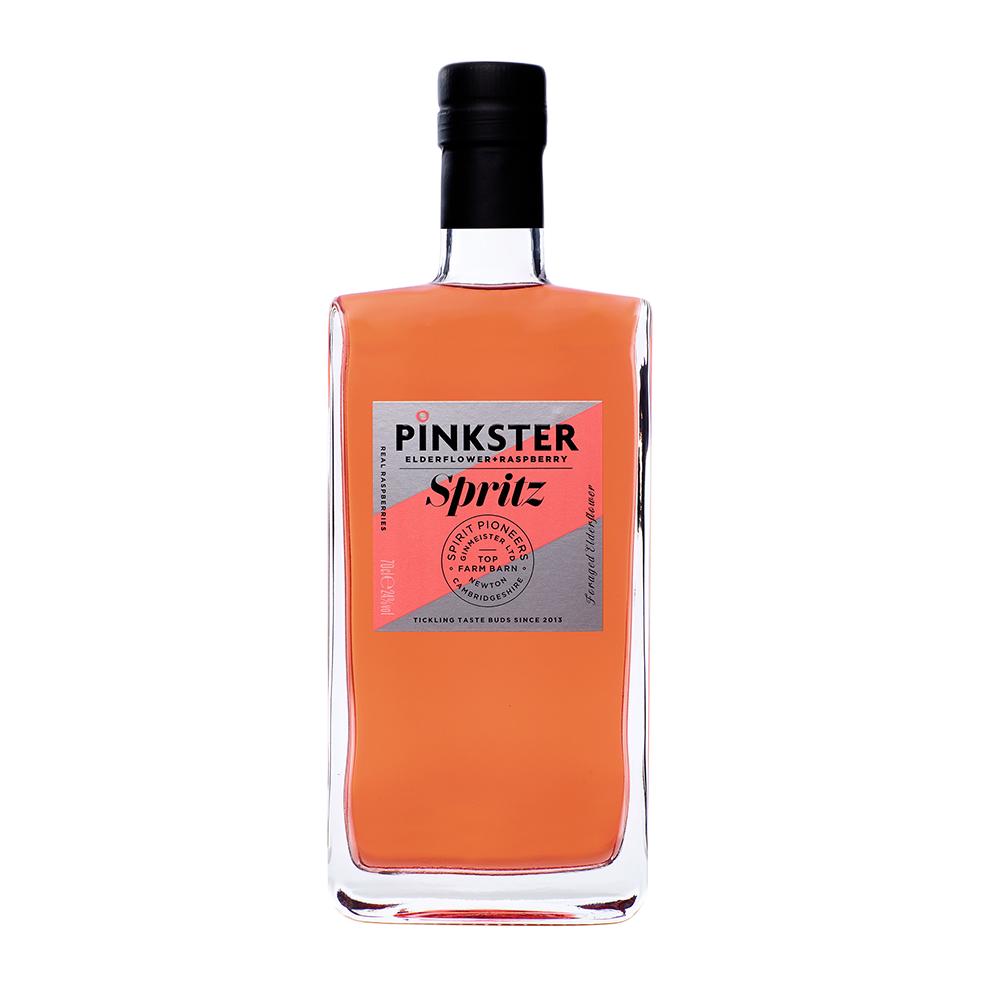 Pinkster Elderflower and Raspberry Spritz